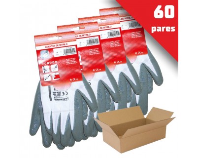 LUVAS DE NITRILO (60 pares)
